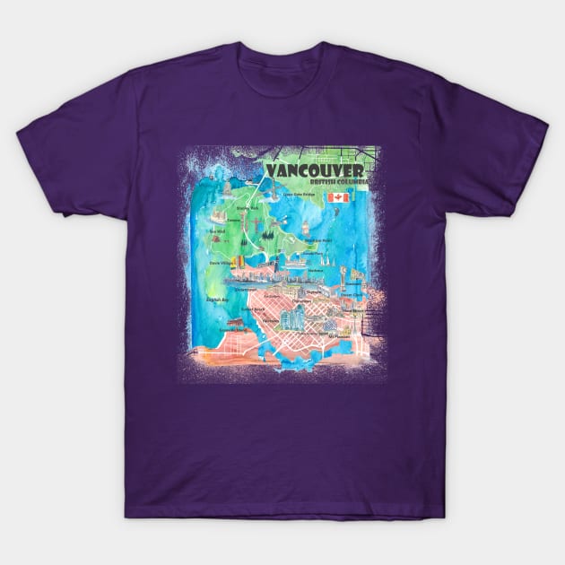 Vancouver T-Shirt by artshop77